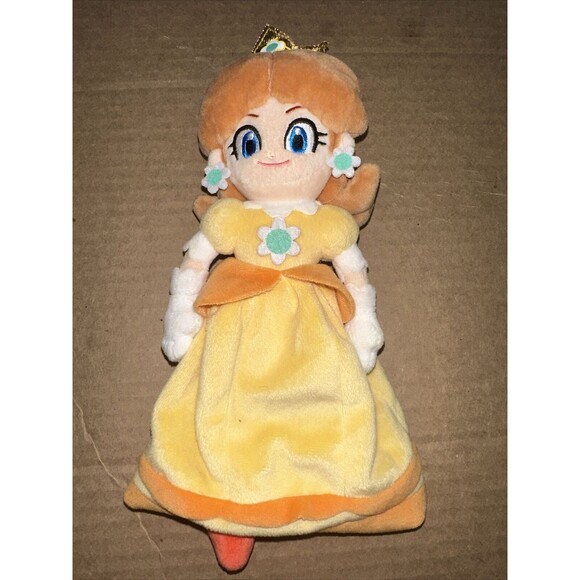 Mario Princess Daisy 10" Plush All Star Collection Nintendo Stuffed Doll 2017 - Picture 1 of 9